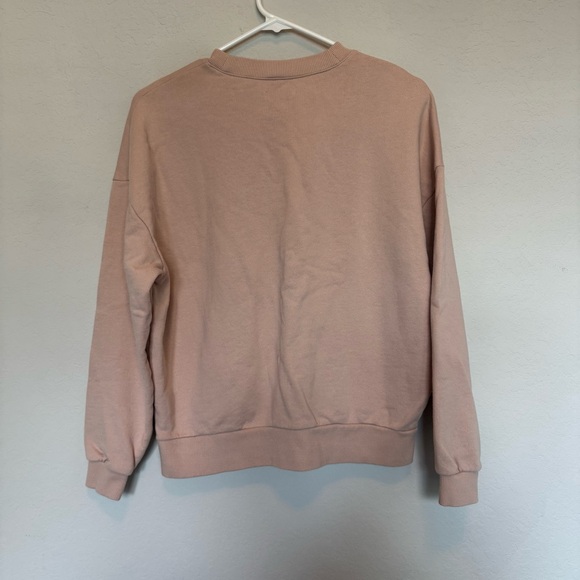 Madewell Blush Pink Crewneck Sweater XS - Picture 2 of 4